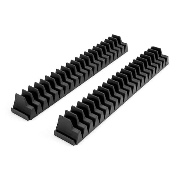 TEKTON 40-Tool Modular Slotted Wrench Organizer Set (Black)