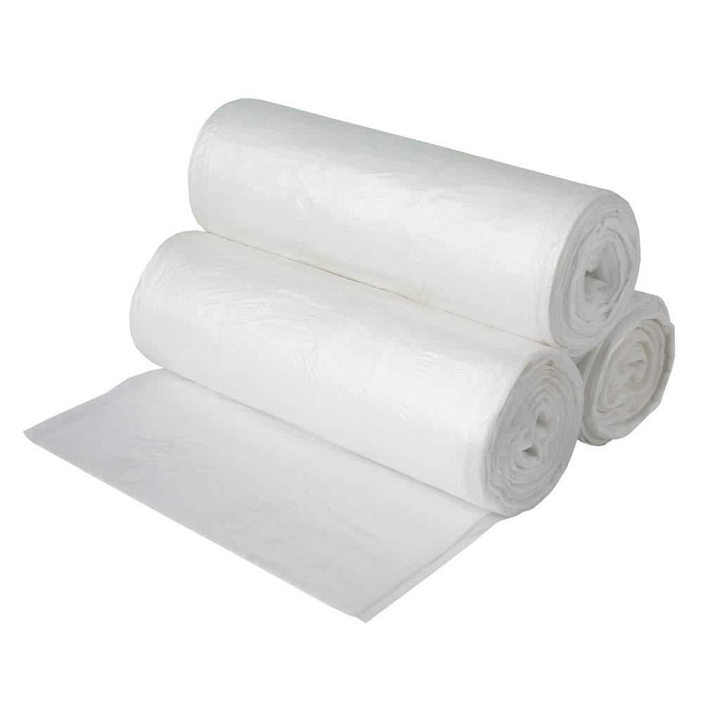 6 Gallon Clear Trash Bags 20x22 6 Micron 2000 Bags-2219