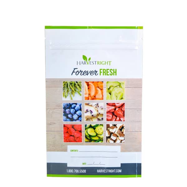 6" x 9.75" Resealable Mylar Bags 50 Pack