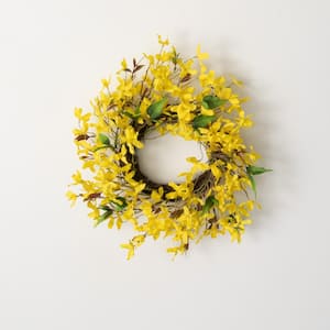 Yellow Lavender Mini wreath