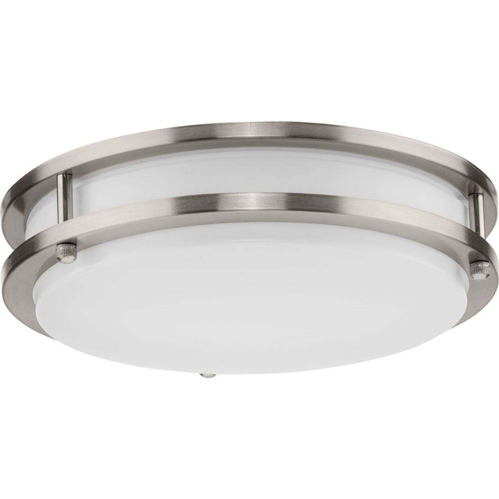 Abide Brushed Nickel 10.24" LED Flush Mount Light