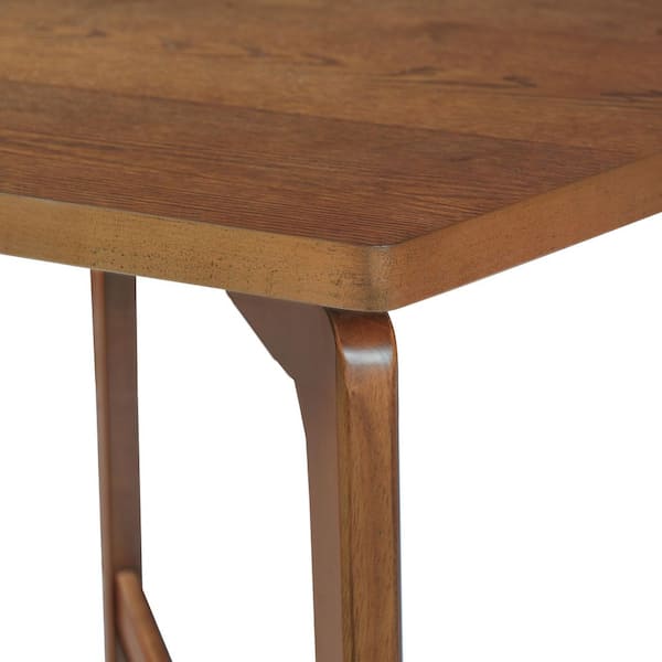 純正ケース付き！BAR COUNTER TABLE SMBT×NTF CHRISTOPHER KNIGHT HOME Ambric 36.34 in. H Walnut Wood Square