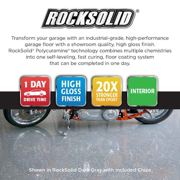 90 oz. Modern Greige Polycuramine 1 Car Garage Floor Kit (2 Pack)