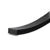 3/8 in. x 3/4 in. x 10 ft. Black Sponge Window Seal for Large-Wide Gaps