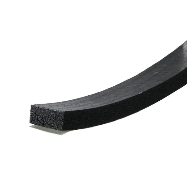 M-D Building Products 0.75 in. x 10 ft. Black Sponge Window Seal for Large-Wide Gaps Weatherstrip Roll