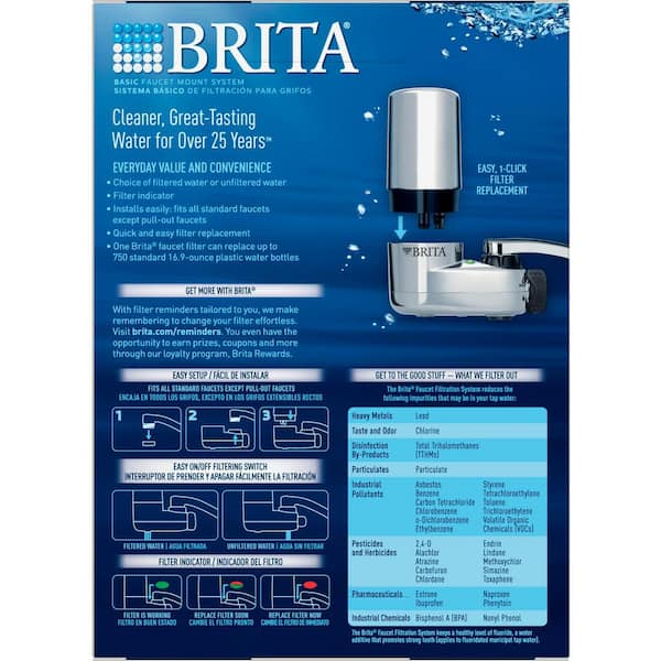 Best Faucet Water Filter System for Sink Home Camping Brita Portable Tap  Chrome