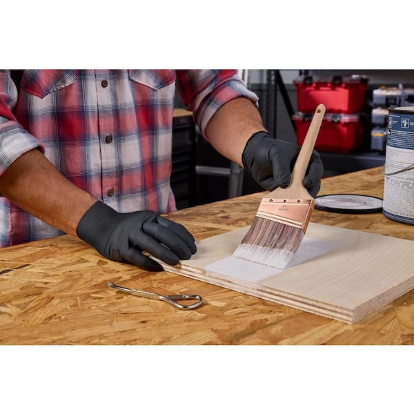 FifthPulse 6 Mil Black Nitrile Gloves, Heavy Duty Brunei - View #7