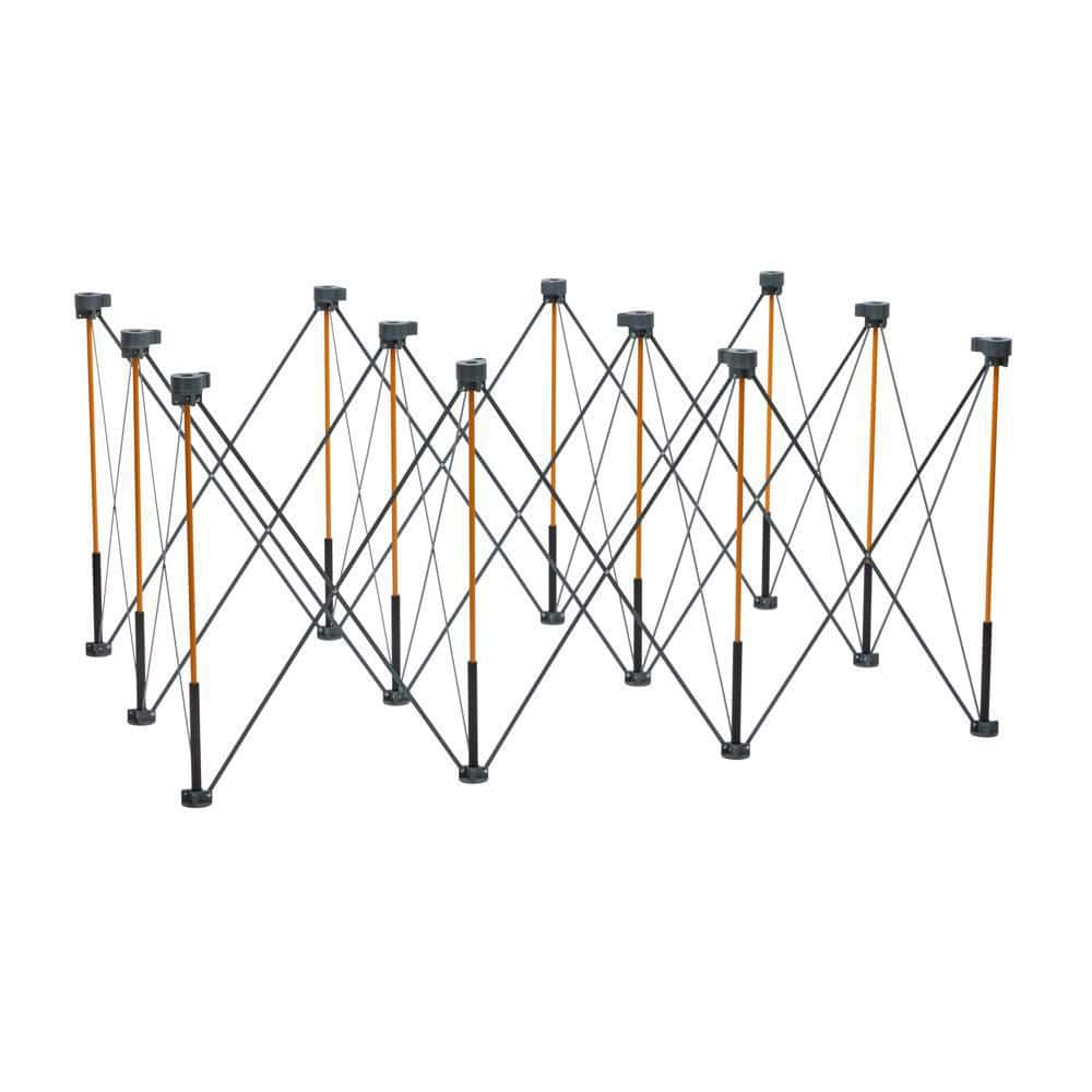 BORA 48 in. x 72 in. x 36 in. H Steel Tall Centipede Work Support Sawhorse