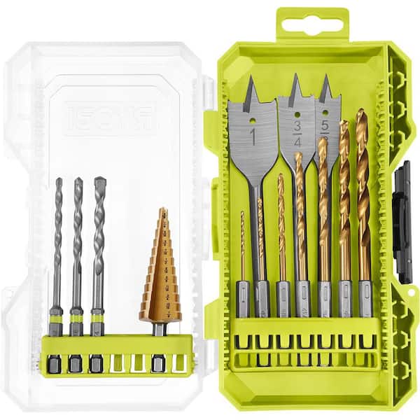 RYOBI Ultimate Drilling Set (14-Pieces) A971401 - The Home Depot