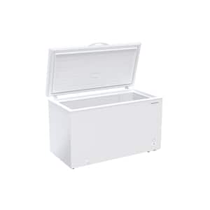 54.56 in. 14 cu. ft. Manual Defrost Chest Freezer in White