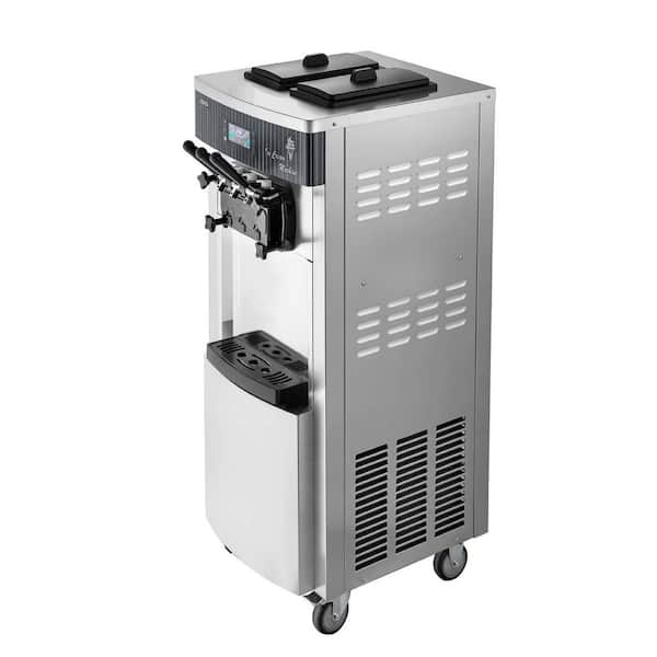 VEVOR 2200W Commercial Soft Ice Cream Machine Pre-Cooling 12.68 qt