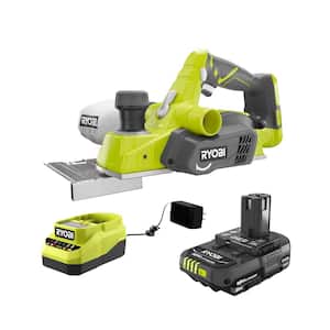 ONE+ 18V Cordless 3-1/4 in. Planer with Dust Bag, 2.0 Ah Battery, and Charger