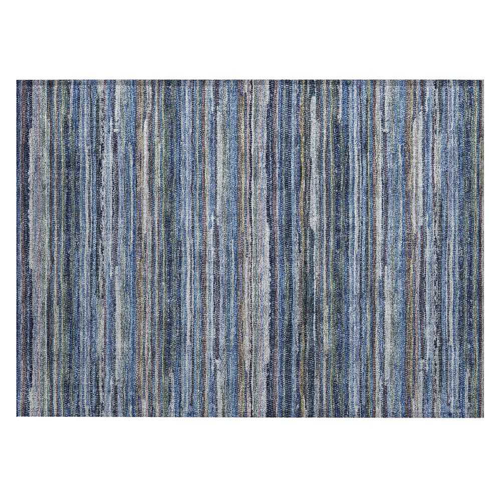 Chantille Machine Washable Indoor/Outdoor Abstract ACN2717 Blue 3 ft. x 4 ft. Area Rug price history on PriceWatchPro