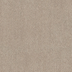 Sea Pines - Color Magnolia Beige 45 oz. Nylon Texture Installed Carpet