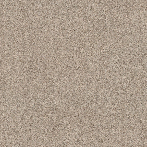 Lifeproof Sea Pines - Color Magnolia Beige 45 oz. Nylon Texture Installed Carpet