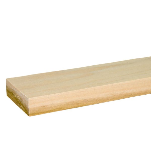 Builders Choice 1 in. x 3 in. x 6 ft. S4S Poplar Board