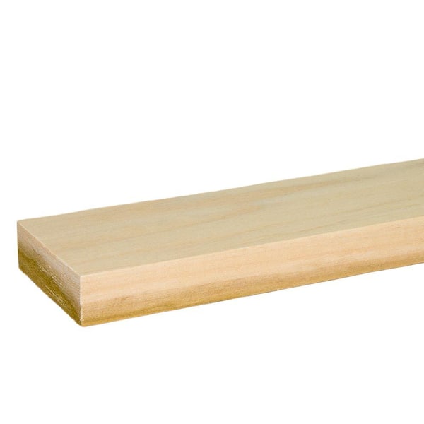 Poplar boards lumber 3/8 surface 4 sides 12" 