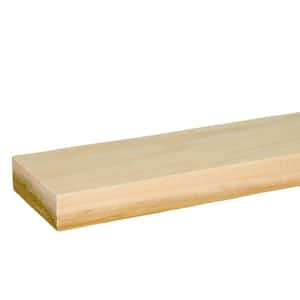 1 in. x 3 in. x 6 ft. S4S Poplar Board (4-Pack)