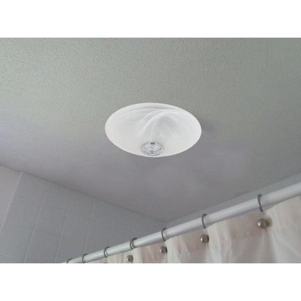 delta breez greenbuilder 1.5-sone 100-cfm white bathroom fan energy star