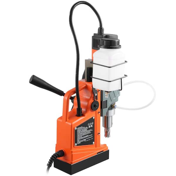 Magnetic Drill, 1450-Watt, 12500N 850 RPM Portable Electric Mag Drill Press with 1.57 in. Boring Diameter