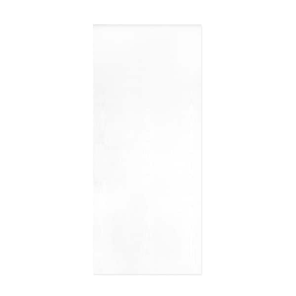 Steves & Sons 31-3/4 in. x 79 in. Reliant Series Flush White Primed Fiberglass Front Door Slab