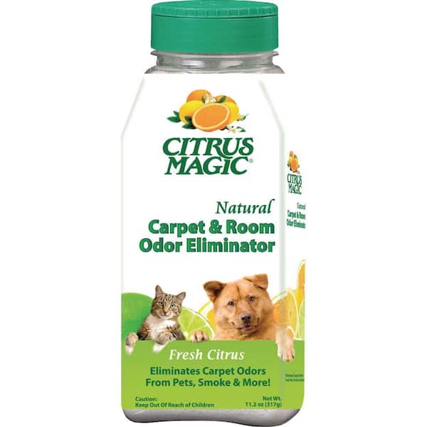 Citrus Magic 11.2 oz. Fresh Citrus Pet Carpet Cleaner and Room Deodorizing Powder (3-Pack)
