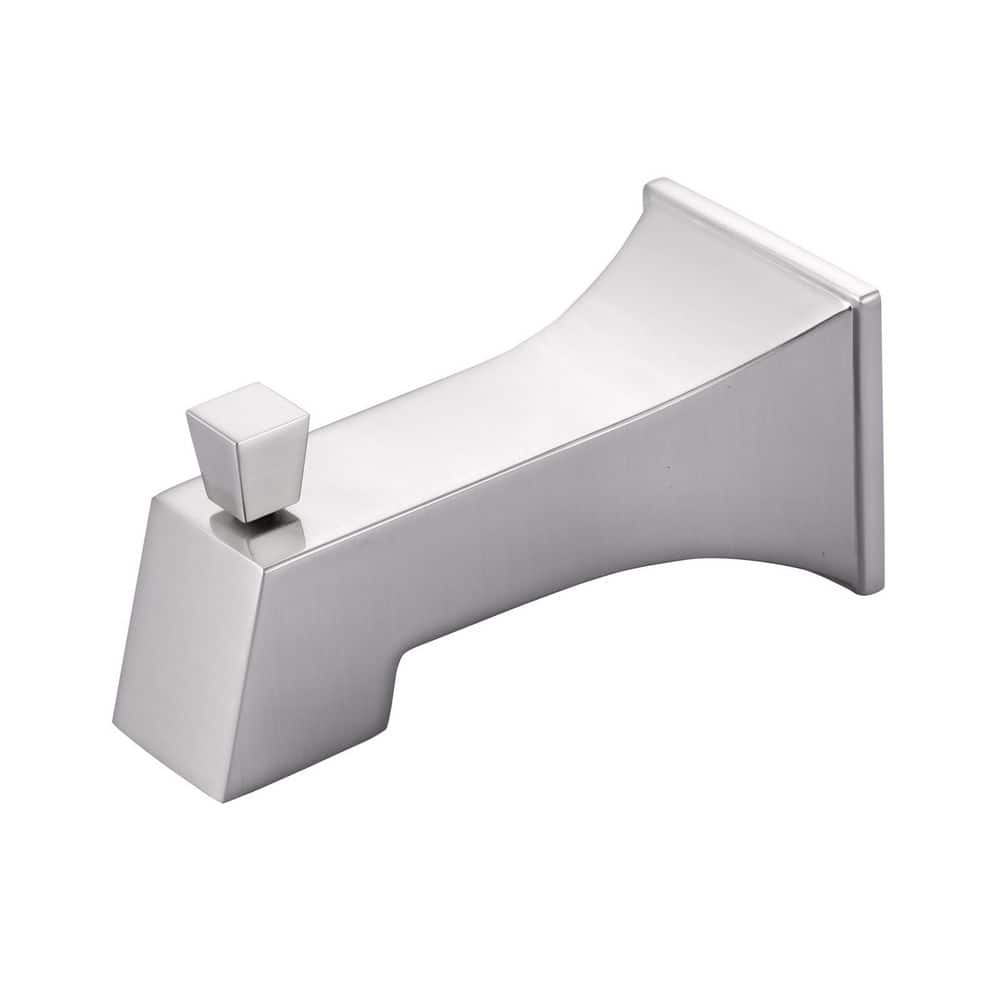 Bath Tub Spout with Universal Connection and Pull-Up Diverter in Brushed Nickel price history on PriceWatchPro