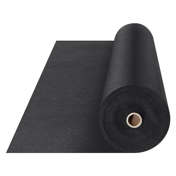 Driveway Fabric, 3 ft. x 100 ft. Non Woven Geotextile Fabric for Landscaping Heavy Duty Garden Weed Barrier Fabric 4 oz.