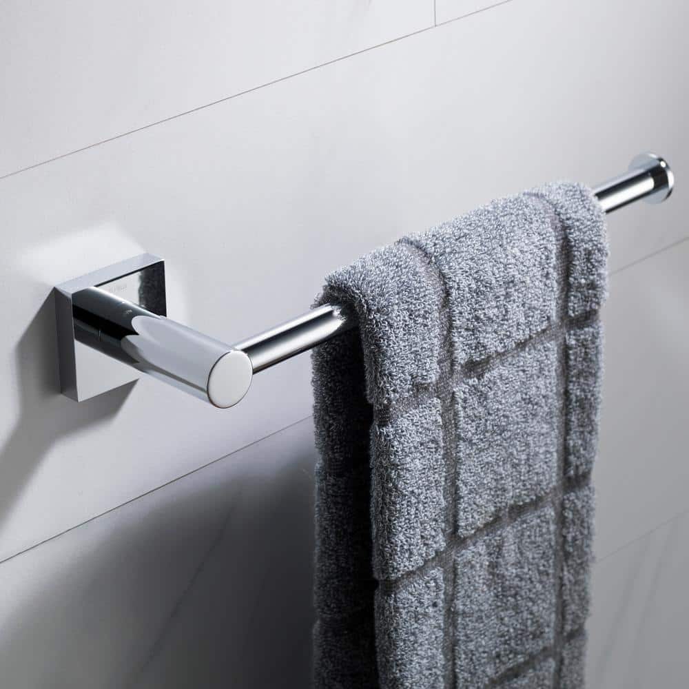 Ventus Chrome 10.5" Wall Mounted Towel Bar