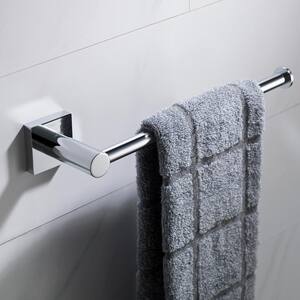 Ventus Bathroom 10.5 in. Towel Bar in Chrome