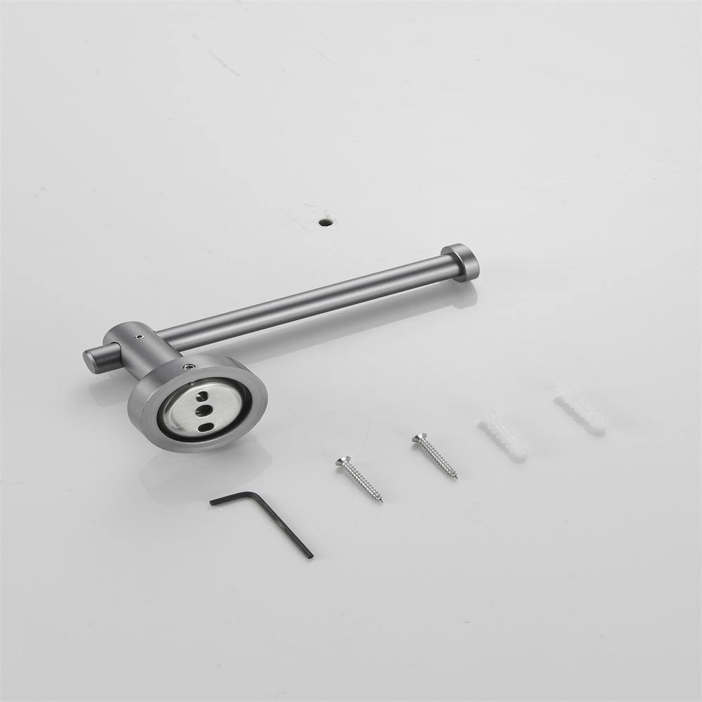 Tahanbath 6Piece Bath Hardware Set Bathroom Towel Racks with Towel Ring and Toilet Paper Holder