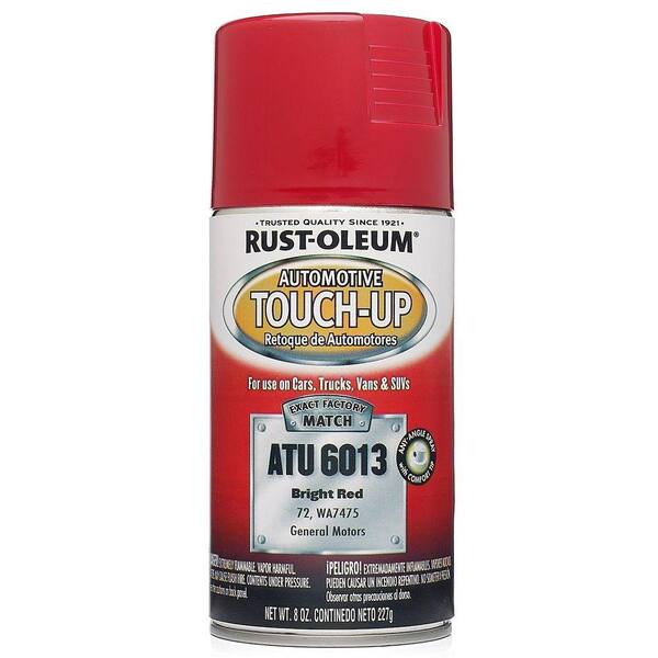 Rust-Oleum Automotive 8 oz. Bright Red Auto Touch-Up Spray (6-Pack)