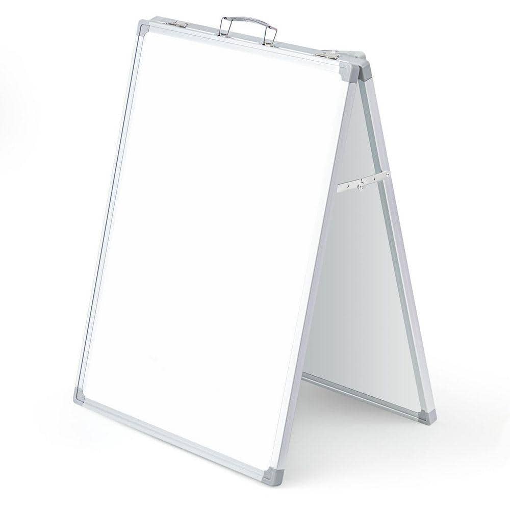 Portable Foldable Double Sided Dry Erase Whiteboard with Stand