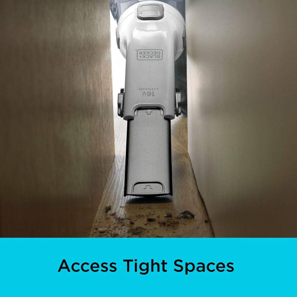 BLACK DECKER 16-Volt Max Cordless Lithium DustBuster Hand Vacuum ‼️possibly could have missing or broken parts and also dust‼️