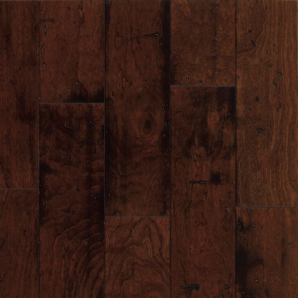 Bruce Cliffton Exotics 3/8 in. T x 5 in. W x Random Length Cherry Sangria Engineered Hardwood Flooring (28 sq. ft. / case)