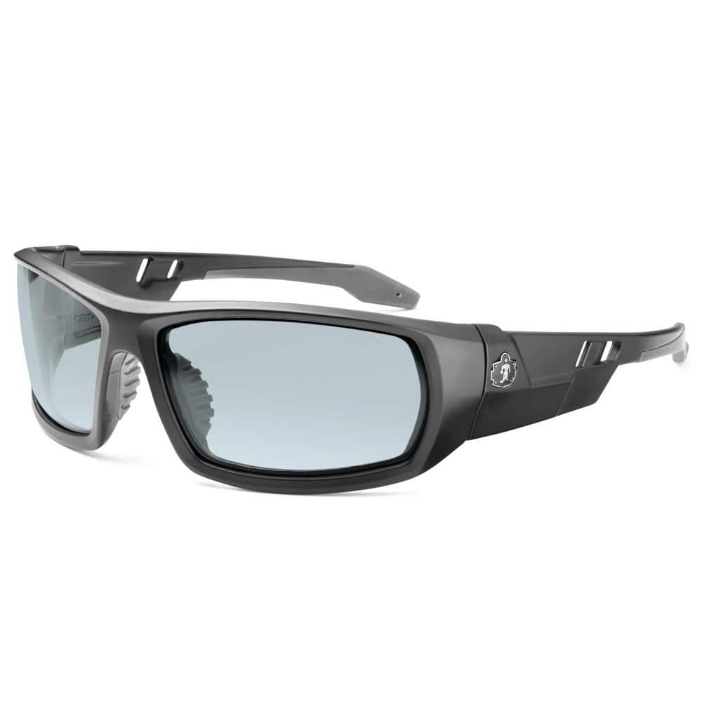 Ergodyne Skullerz Odin Matte Black Anti-Fog Safety Glasses, In/Outdoor Lens - ANSI Certified