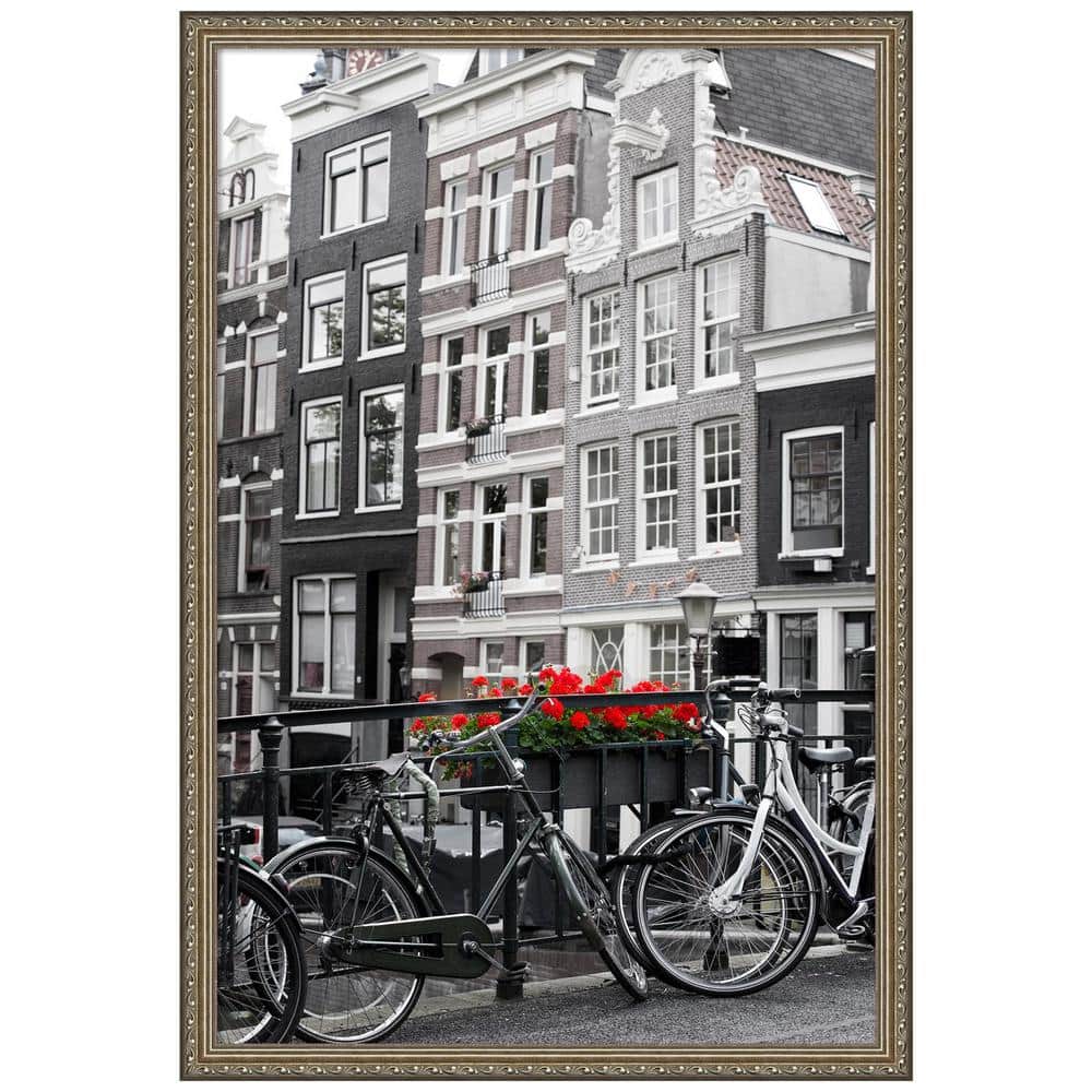 Parisian Silver Ornate Wood Wall Picture Frame