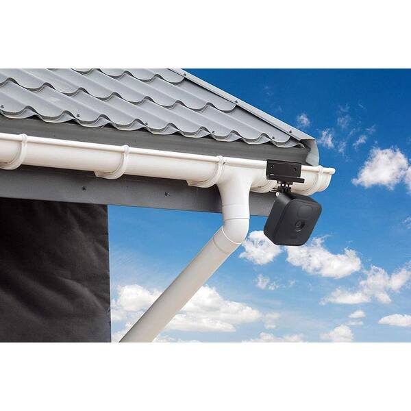 Wasserstein Weatherproof Gutter Mount for Blink Outdoor, Blink XT and Blink  XT2 Camera with Universal Screw Adapter (2-Pack, Black) 4897080227634 - The  Home Depot