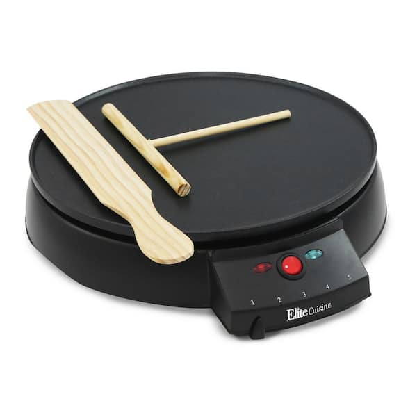 Elite Cuisine Cuisine 12 in. Non-Stick Crepe Maker Griddle