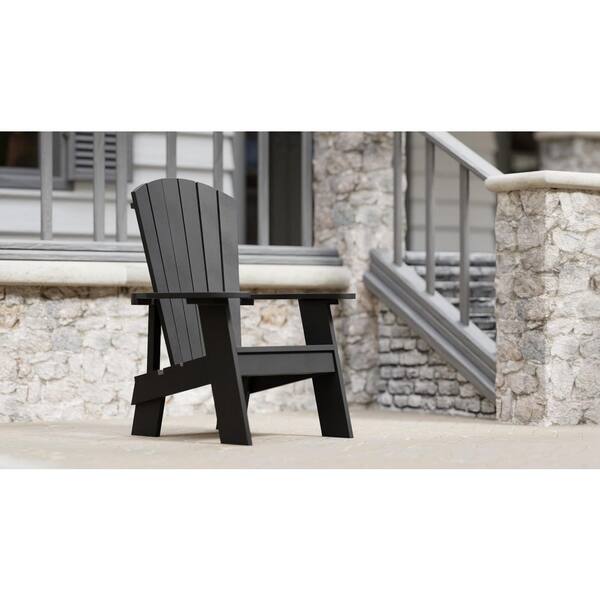 C.R.PLASTIC PRODUCTS Capterra Casual Onyx Recycled Plastic