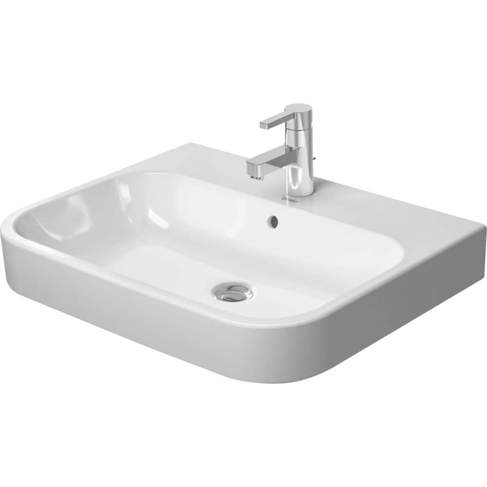 Duravit 19.88 in. W x 25.63 in. D Ceramic Vanity Top in White