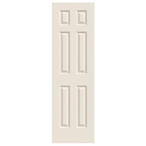 JELD-WEN 24 In. X 78 In. 6 Panel Colonist Primed Textured Molded ...