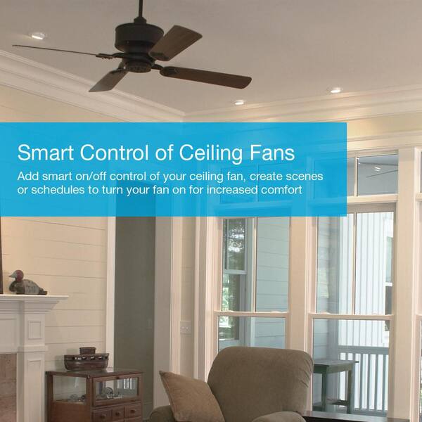Lutron Caseta Smart Switch For All Bulb Types Or Fans 5a White Pd 5ans Wh R Lutron Caseta Smart Switch For All Bulb, Caseta Ceiling Fan