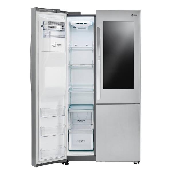 LG 26.0 cu. ft. Side by Side Smart Refrigerator with InstaView