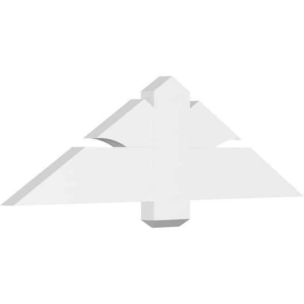 Ekena Millwork Redmond 48 in. W x 14 in. H x 2 in. D Signature Polyurethane Bracket