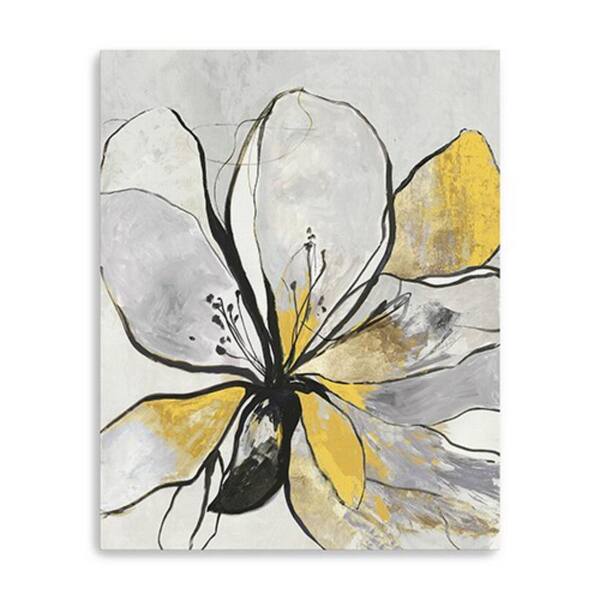 Trademark Art Wyanne French Flowers On Canvas by Wyanne Print