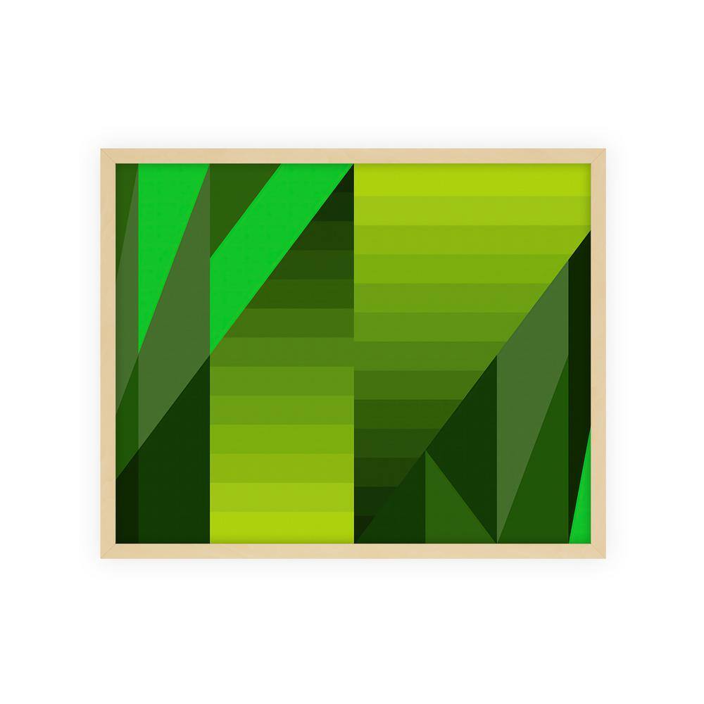Abstract Lines Collection Framed Abstract Art Print 42 in. x 34 in. P40