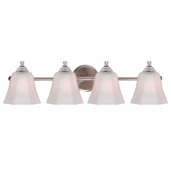 Kenroy Home Woodhill 4-Light Steel Vanity Light