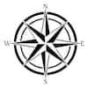 Designer Stencils Compass Rose Wall Stencil & Free Bonus Stencil FS040 ...