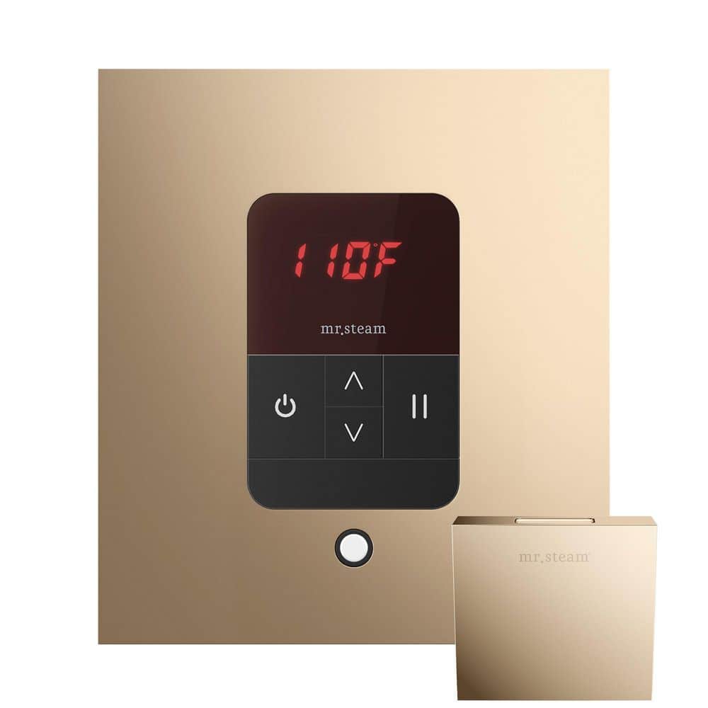 iTempo Square Steam Shower Control and Steamhead in Polished Gold price history on PriceWatchPro